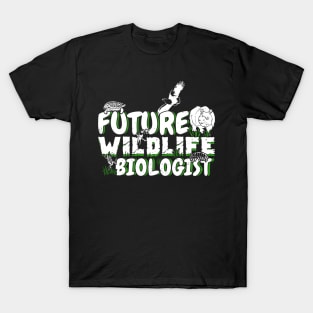 Animal Biology Future Wildlife Biologist Gift T-Shirt